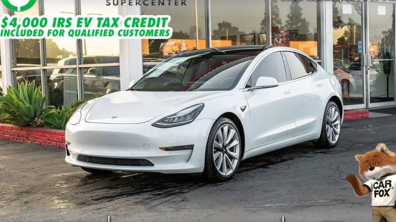 TESLA MODEL 3 2018 5YJ3E1EA8JF050802 image